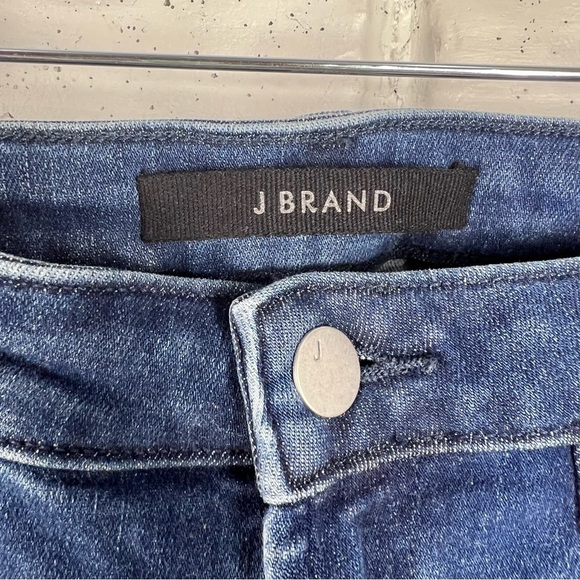 JBRAND Arkin Zip Ankle Blue Denim Jogger Jeans | 26 - Picture 4 of 12